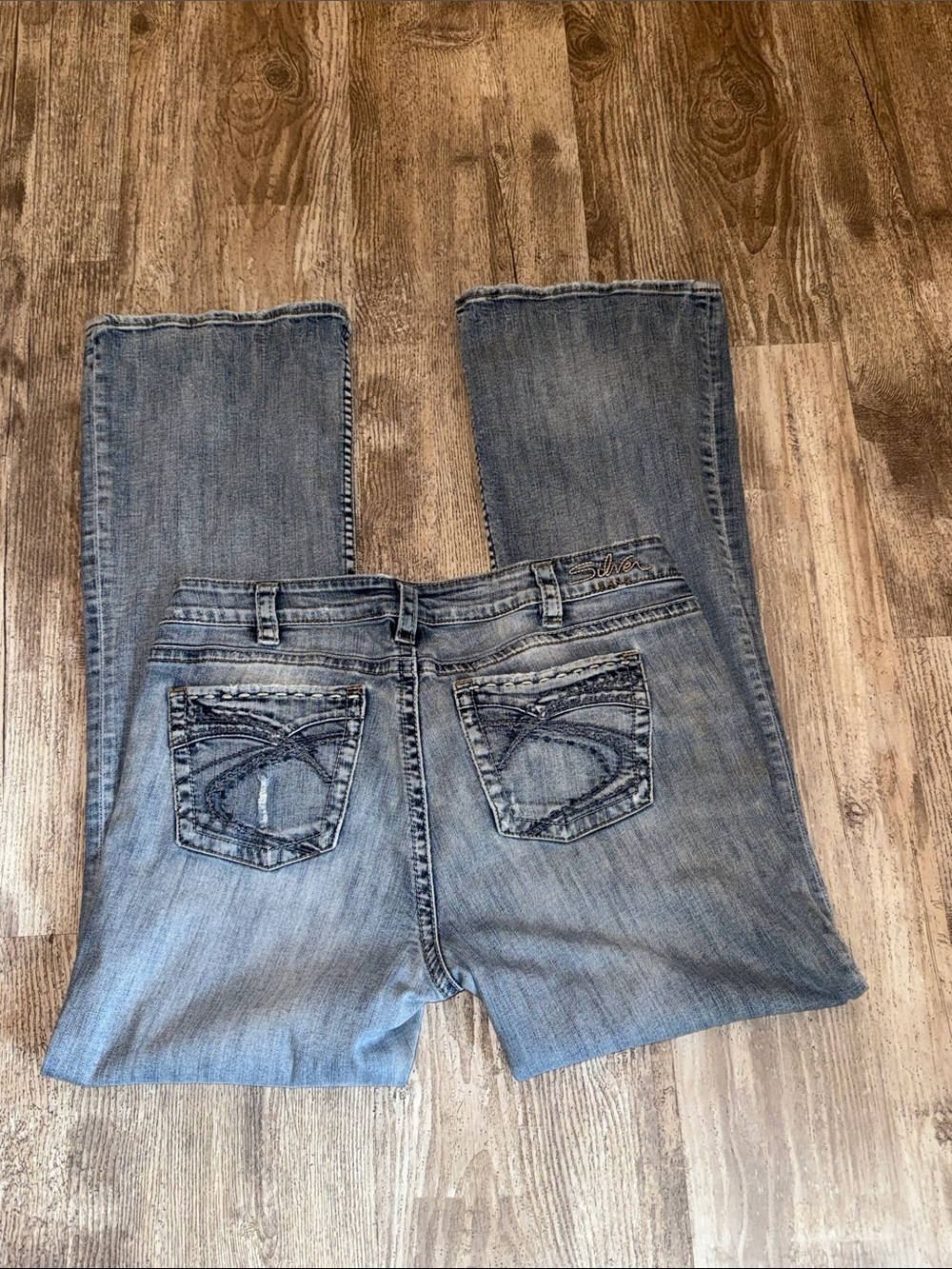 Silver Jeans Women's Light Blue Bootcut Denim